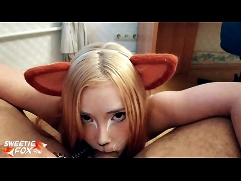 ❤️ Kitsune ingoia il cazzo e sborra in bocca ️ Pornoal it.vlad-massage-salon.ru ️❤
